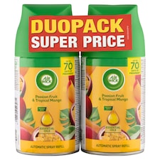 Air Wick Freshmatic náplň do osviežovača vzduchu - Marakuja a tropické mango DUO 2 x 250 ml