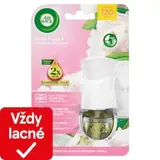 Air Wick Essential Oils Elektrický osviežovač vzduchu a náplň pivónia a jazmínový kvet 19 ml