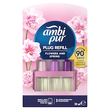 Ambi Pur Flowers & Spring Náplň Do Elektrického Osviežovača Vzduchu 20ml