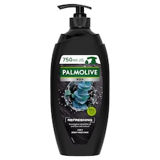 Palmolive For Men Refreshing sprchový gél pre mužov 3v1 pumpa 750ml