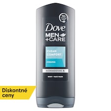 Dove Men+Care Clean Comfort sprchovací gél na telo a tvár 400 ml