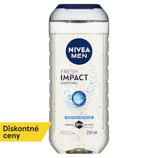 Nivea Men Fresh Impact 5 v 1 Sprchovací gél 250 ml