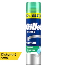 Gillette Series Upokojujúci Gél Na Holenie S Aloe Vera, 240ml