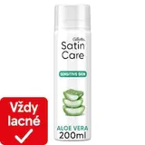 Gillette Satin Care Gél na Holenie pre Ženy s Dotykom Aloy na Citlivú Pokožku
