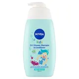 Nivea Kids Magic Apple Scent Detský sprchovací gél, šampón a kondicionér 3 v 1 500 ml