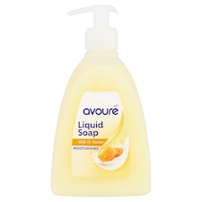 Avouré Milk & honey tekuté mydlo 500 ml