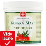 SwissMedicus Konská masť Hrejivá s konopou 250 ml