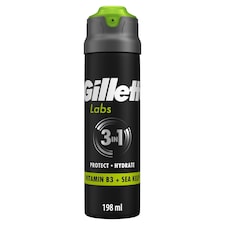 Gillette Labs Rýchlo Peniaci Gél na Holenie, Gél na Holenie pre Mužov, 198 ml