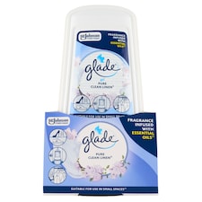 Glade Gel Pure Clean Linen osviežovač vzduchu 2 x 150 g (300 g)