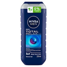 Nivea Men Total Relax 3 v 1 Sprchovací gél 250 ml