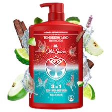 Old Spice Tomorrowland Sprchový gél a šampón 3 v 1, špeciálna edícia 2026, 1000ml