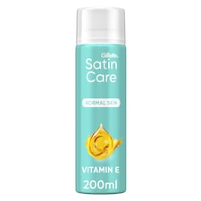 Gillette Satin Care Gél na Holenie pre Ženy s Dotykom Vitamínu E na Normálnu Pokožku