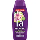 Fa Relaxing Mystic Passionflower sprchový krém a pena do kúpeľa s vôňou mučenky 750 ml