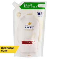 Dove Nourishing Silk Tekuté mydlo náhradná náplň 750 ml