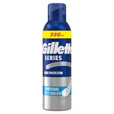 Gillette Series Posilňujúca Pena Na Holenie S Kakaovým Maslom, 250ml