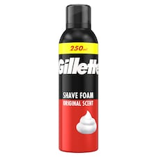 Gillette Classic Original Scent Pena Na Holenie, Rýchle A Ľahké Holenie, 250ml