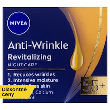 Nivea Obnovujúci nočný krém proti vráskam 55+ 50 ml