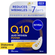 Nivea Q10 Power Regeneračný nočný krém proti vráskam 50 ml