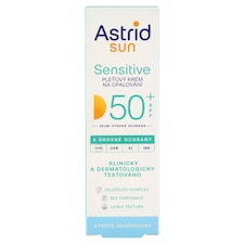 Astrid Sun Sensitive pleťový krém na opaľovanie SPF 50+ 50 ml