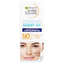 Ambre Solaire Super UV ochranný fluid na tvár SPF 50 +, 50 ml