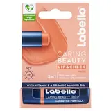 Labello Caring Beauty Lip & Cheek Nude Farebný balzam na pery a líca OF 30 4,8 g