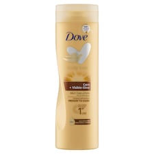 Dove Care&Glow samoopaľovacie mlieko tmavé 250 ml