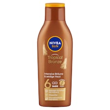Nivea Sun Tropical Bronze Mlieko na opaľovanie s karoténom OF 6 200 ml