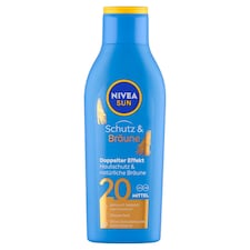 Nivea Sun Protect & Bronze Mlieko na opaľovanie podporujúce zhnednutie OF 20 200 ml