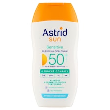 Astrid Sun Sensitive mlieko na opaľovanie OF 50+ 150 ml