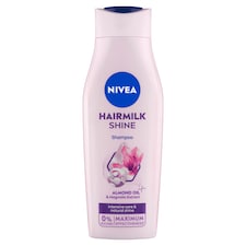 Nivea Hairmilk Shine Šampón 400 ml