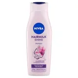 Nivea Hairmilk Shine Šampón 400 ml