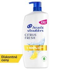 Head & Shoulders Citrus Fresh Šampón na Lupiny a Mastné Vlasy 800 ml Pumpička. Každý deň