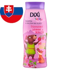 Dixi Svište šťavnatosť jahôdok a malín šampón a balzam na vlasy 400 ml