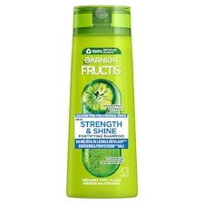Garnier Fructis Strength & Shine Posilňujúci šampón pre všetky typy vlasov bez lesku a sily, 400