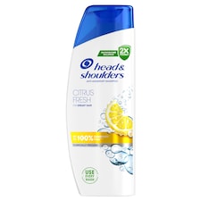 Head & Shoulders Citrus Fresh Šampón proti Lupinám na Mastné Vlasy 250 ml. Denné použitie