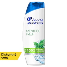 Head & Shoulders Menthol Fresh Šampón proti Lupinám 400 ml. na Denné Použitie