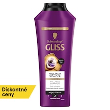 Schwarzkopf Gliss Full Hair Wonder šampón s kofeínom pre krehké, slabé vlasy 400 ml