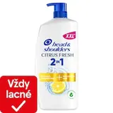Head & Shoulders Citrus Fresh 2 v 1 Šampón a Kondicionér Proti Lupinám 800ml Dávkovač Bez Lupín