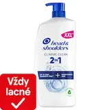 Head & Shoulders Classic Clean 2 v 1 Šampón a Kondicionér Proti Lupinám 800ml Dávkovač Bez Lupín