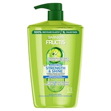 Garnier Fructis Strength & Shine Posilňujúci šampón pre všetky typy vlasov bez lesku a sily, 100