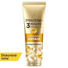 Pantene Pro-V Intensive Repair 3 Minute Miracle kondicionér 220 ml. Suché poškodené vlasy