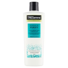 TRESemmé Hydrate & Purify kondicionér s bielym ílom a kyselinou hyalurónovou na mastné vlasy 400 ml