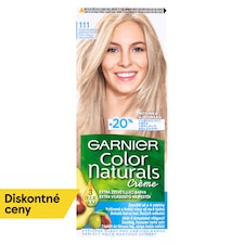 Garnier Color Naturals permanentná farba na vlasy 111 Superzosvetľujúca popolavá blond, 60 +40 +12 m