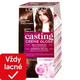 L'Oréal Paris Casting Creme Gloss farba na vlasy 618 vanilková mokka