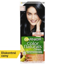Garnier Color Naturals permanentná farba na vlasy 2 .10 Modročierna, 60 +40 +12 ml