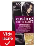 L'Oréal Paris Casting Creme Gloss, semipermanentná farba 316 TMAVÁ FIALOVÁ, 48 +72 +60 ml