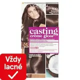 L'Oréal Paris Casting Creme Gloss, semipermanentná farba 500 GAŠTANOVÁ, 48 +72 +60 ml