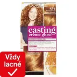 L'Oréal Paris Casting Creme Gloss, semipermanentná farba  834 ZLATÝ KARAMEL, 48 +72 +60 ml