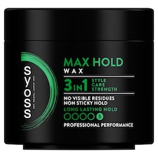 Syoss Max Hold 3v1 stylingový vosk na vlasy 150 ml