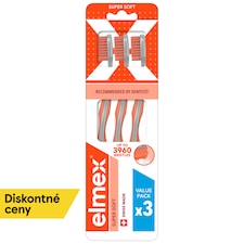 elmex® Super Soft zubná kefka 3ks